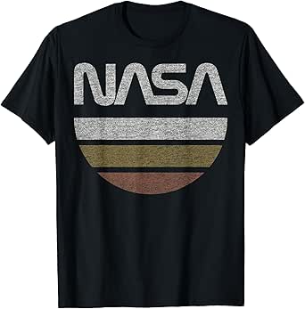 NASA Half Moon T-Shirt