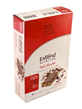 Extend Bar, Rich Chocolate, 1.41 oz. Bars (Pack of 15)