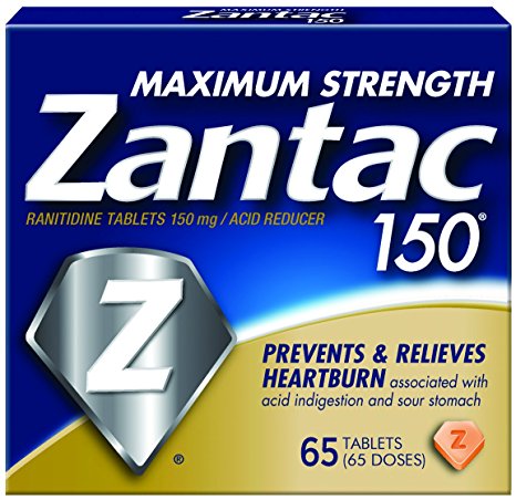 Zantac 150 Maximum Strength Tablets, 65 Count
