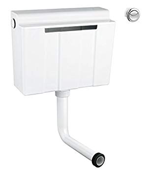 GROHE 39054000 Concealed Flushing Cistern with Dual Flush and Actuation Button by GROHE