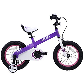 Royalbaby Honey Kid's Bike, Perfect Gift For Kids, Boy's Bike, Girl's Bike, 12-14-16-18 inch wheels, Red or Lilac