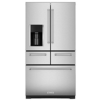 Kitchen Aid KRMF706ESS KRMF706ESS 25.8 Cu. Ft. Stainless Platinum Interior French Door Refrigerator