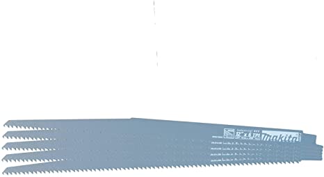 Makita 723051-A-5 12" Wood Cutting Recipro Saw Blade, 6TPI, 5/pk