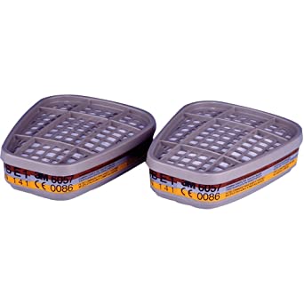 3M 6057 ABE1 Gas and Vapour Filter, Pair