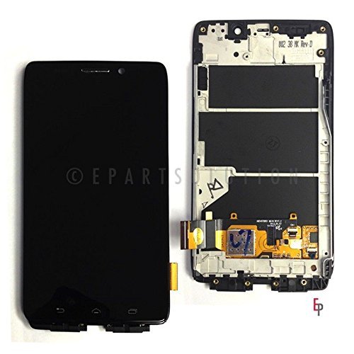 ePartSolution-OEM Motorola Droid Ultra XT1080 MAXX 1080M LCD Display Touch Screen Digitizer Front   Frame Assembly Replacement Part USA Seller