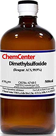 Dimethylsulfoxide (DMSO), Reagent ACS, 99.9% (min.), 500 ml
