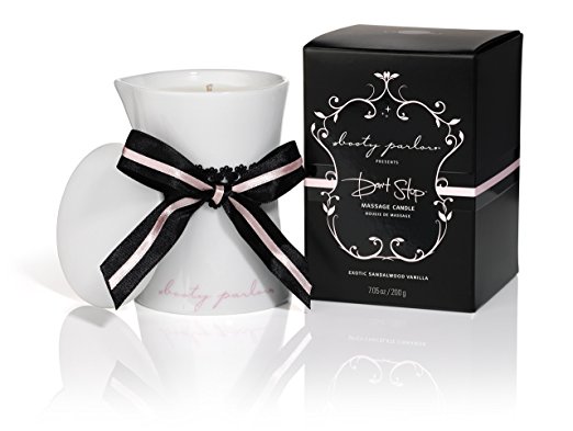 Booty Parlor Don't Stop Massage Candle - Exotic Sandalwood Vanilla