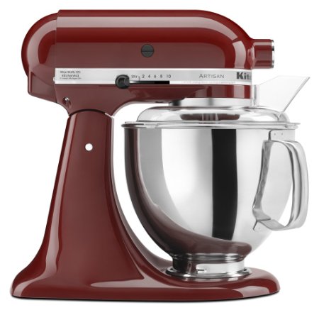 KitchenAid KSM150PSGC Artisan Series 5-Qt. Stand Mixer with Pouring Shield - Gloss Cinnamon