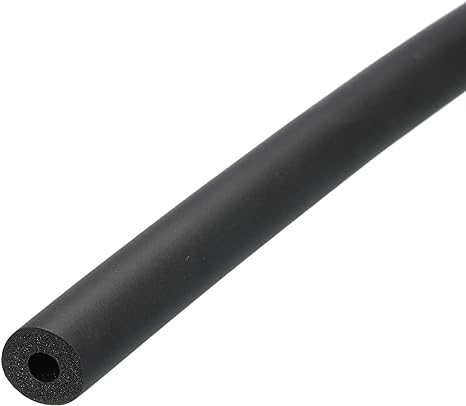 DMiotech 1/4" ID x 3/16" Thick 20" Black Foam Grip Wrap Tube Closed Cell Foam Tubing Non-Slip for Utensil Tools Handle Support Pipe Insulation