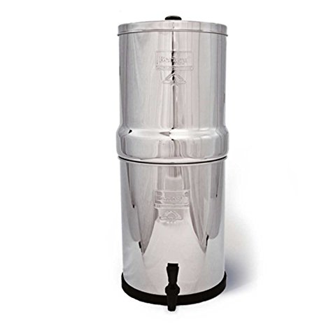 Royal Berkey Water Filter With 4 Black Filters & 4 PF-2 Fluoride Filters