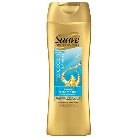 Suave Professionals Shine Shampoo, Moroccan Infusion 12.6 oz