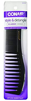 Conair Styling Essentials Wide-Tooth Lift Comb 1 ea (Pack of 2)