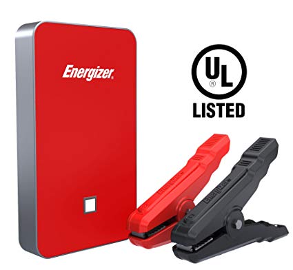 Energizer Heavy Duty Jump Starter 7500mAh with built-in UL Lithium battery - Portable Car Jumper   2.4A Power Bank USB charger