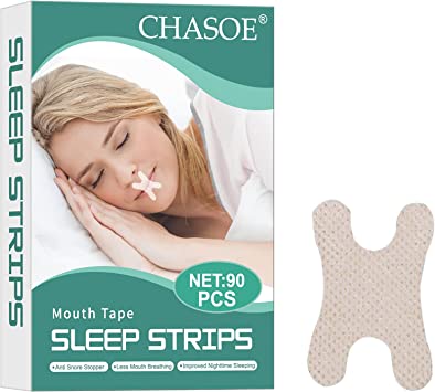 Sleep Strips,Nose Breathing Anti Snoring Tapes For Adult,Improved Nighttime Sleeping,Develop The Habit of Nasal Breathing,90 Pieces