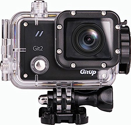 Boblov GitUp Gitup Git2 Novatek 96660 1080P WiFi 2K Sport Helemet Camera With a Keychain (Add Mic and Remote Control 8in1 Accessories)