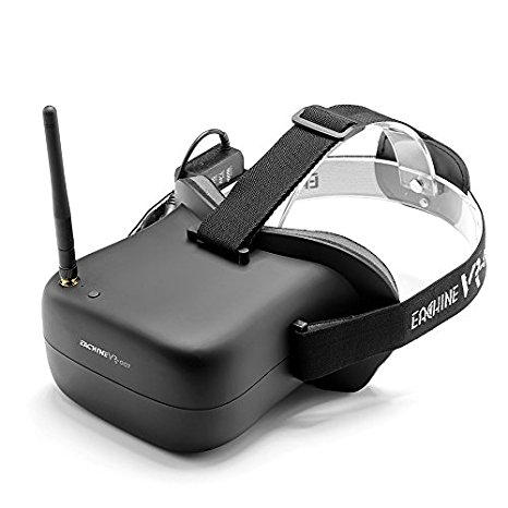 Eachine VR-007 VR007 5.8G 40CH HD FPV Goggles Video Glasses 4.3 Inch With 7.4V 1600mAh Battery
