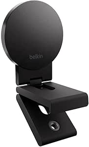 Belkin iPhone MagSafe Continuity Camera Mount for Mac Desktops, Easy Magnetic Attachment, Compatible with iMac 2017 & Later, iMac Pro 2017, Studio Display, Pro Display XDR, iPhone 15, 14, 13, 12