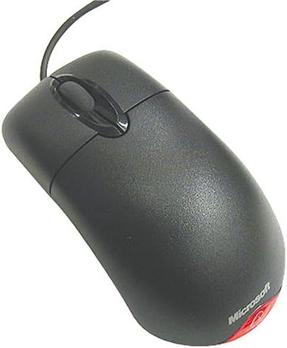 Microsoft Wheel Optical Mouse, Black