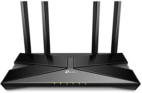 TP-Link Archer AX1800 Next-Gen WiFi 6 Gigabit Dual Band Wireless Cable Router, WiFi Speed up to 1201Mbps/5GHz 574Mbps/2.4GHz, 8 Gigabit LAN Ports, Ideal for Gaming Xbox/PS4/Steam & 4K