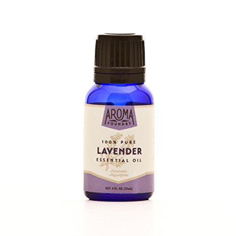 Aroma Foundry Lavender Essential Oil - 15 ml - 100% Pure & All Natural