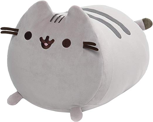 GUND Pusheen Squisheen Log Plush Stuffed Cat, 15"