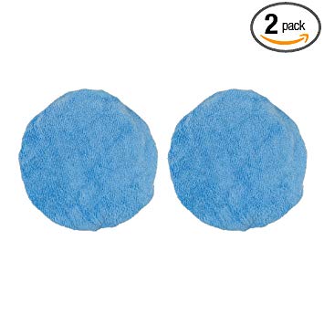 Detailer's Choice 6-3568 2 Pack 2 5 in. -6 in. Microfiber Bonnets, 2