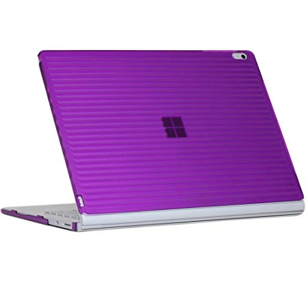 iPearl mCover Hard Shell Case for 15-inch Microsoft Surface Book 2 Computer (MS-SBK2-15 Purple)
