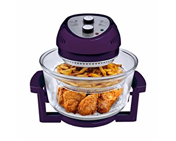 Big Boss 1300-watt Oil-Less Fryer, 16-Quart, Purple