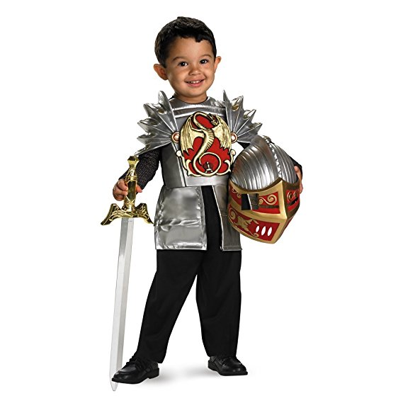 Deluxe Knight of the Dragon Toddler Costume