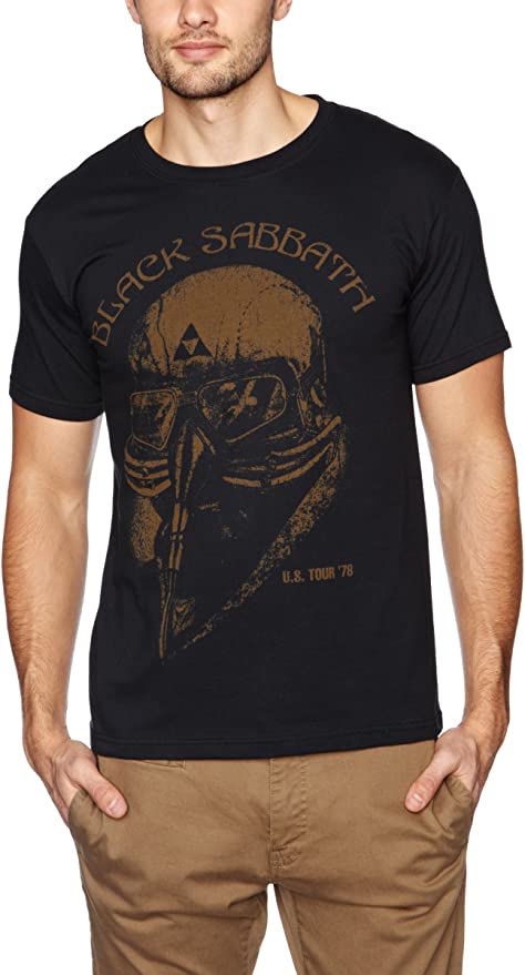 Black Sabbath Men's US Tour 78 Avengers T-Shirt