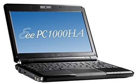 ASUS Eee PC 1000HA 10-Inch Netbook (1.6 GHz Intel ATOM N270 Processor, 1 GB RAM, 160 GB Hard Drive, 10 GB E-Storage, XP Home, 6 Cell Battery)