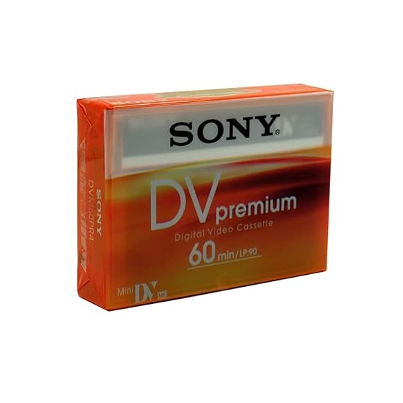 SONY DVM60PRL/1BP PREMIUM MINI DIGITAL VIDEO CASSETTE (SINGLE)