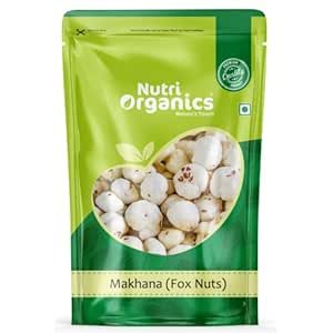 NutriOrganics Fox Nuts (Phool Makhana) - 150g