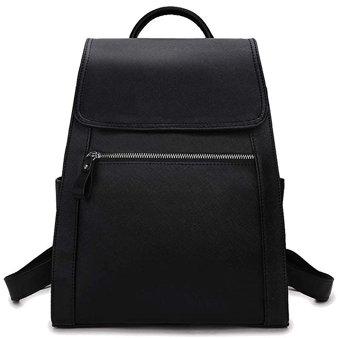 Backpack Purse for Women, Girls Fashion PU Leather Flap Ladies Rucksack VONXURY