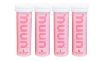 Original Nuun Active: Hydrating Electrolyte Tablets, Strawberry Lemonade, Box of 4 Tubes