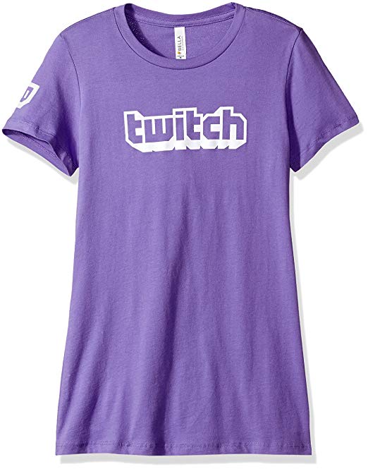 Twitch Logo Women's S/S Crew