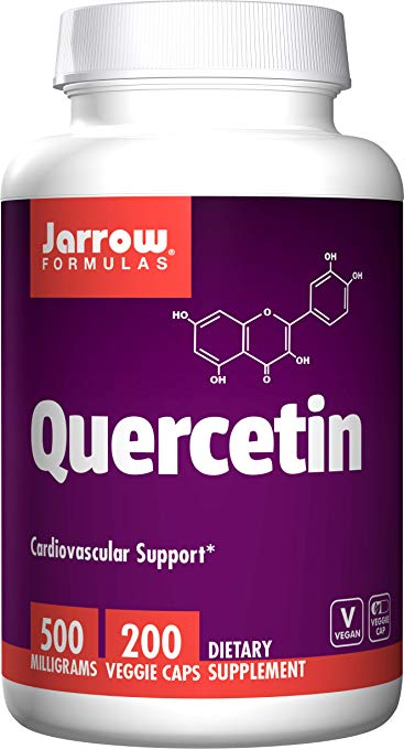 Jarrow Jarrow Formulas Quercetin, for Cardiovascular Support, 500mg, 200 Capsules