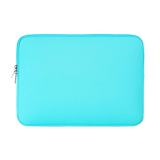 RAINYEAR Slim Protective Laptop Sleeve Case Neoprene Padded Carrying Briefcase For 11 Inch Macbook Air Asus/Dell/HP/Lenovo/Acer,11-11.6 Notebook Tablet Ultrabook(Water Blue)