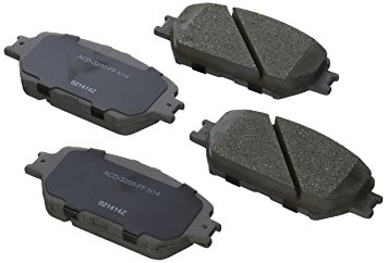 ACDelco 14D908CH Advantage Ceramic Front Disc Brake Pad Set