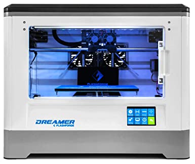 Flashforge Dreamer 3d Printer, Dual Extruder, Fully Enclosed Chamber, W/2 Free Spools