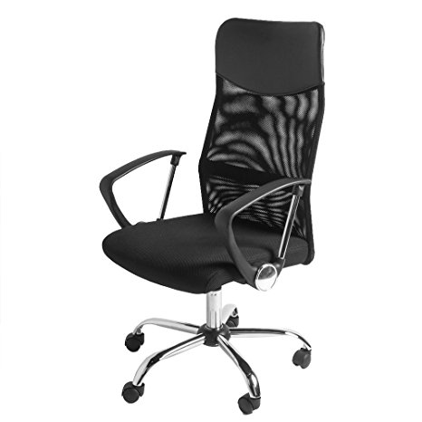 Life Carver Mesh High Back Executive Multicolor Adjustable Swivel Office Chair, Recline, Mesh Seat(Black 1)