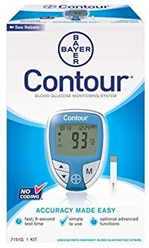 Bayer Contour Blood Glucose Monitoring System - Pacific Blue