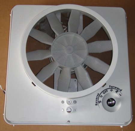 RV Roof Vent Vortex II Ugrade Kit Multi-Speed Fan