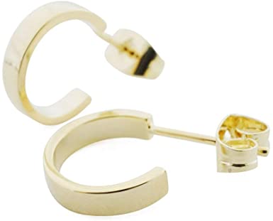 HONEYCAT Huggie Hoops Earrings in Gold, Rose Gold, or Silver | Minimalist, Delicate Jewelry