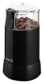 Easehold Electric Coffee and Spice Grinder 200W Stainless Steel Blade Portable Pepper Herb Mill Grater