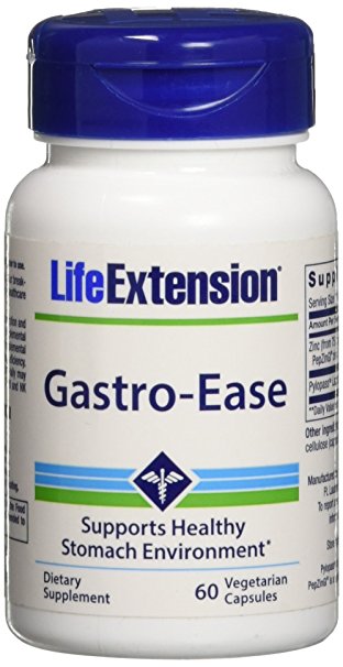 Life Extension Gastro-Ease Caps, 60 Count