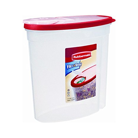 Rubbermaid Home Cereal Keeper Clear/ Red (1.5 Gal) - 1783748