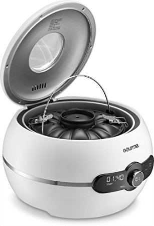 Gourmia - GCM3150 - One touch automatic cake and bake mixer Pro - 2LB - Digital LED Control Panel With 13 Baking Functions - Removable Bundt Baking Pan & Lid, Bonus Accessories & Free Recipe Book