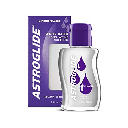 Astroglide Liquid, Water Based Personal Lubricant, 2.5 oz. (Pack of 3)