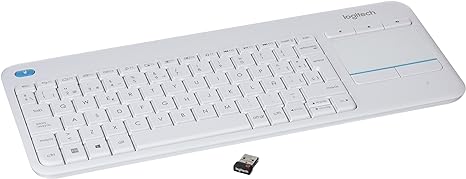 Logitech - Wireless Keyboard Logitech 920-007138 Windows Android Smart TV QWERTY White